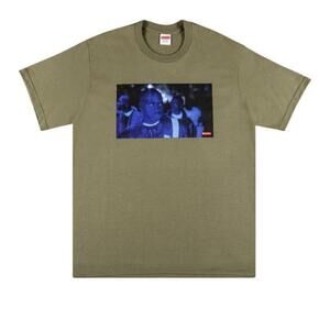 2021 Supreme Congo America Eats Its Young Tee 'Light Olive'